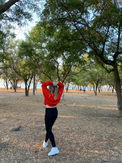 Nar Çiçeği Crop sweatshirt