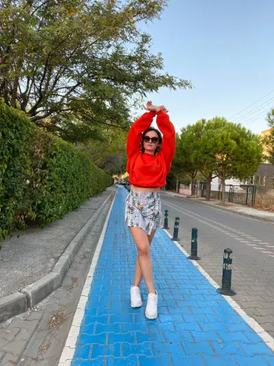 Kapaklı şort etek