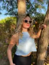 Crop tişört