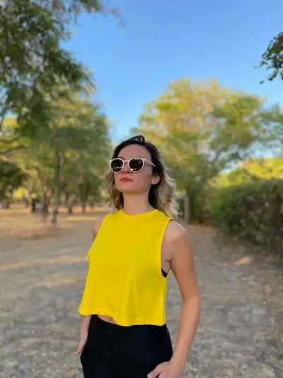 Crop tişört