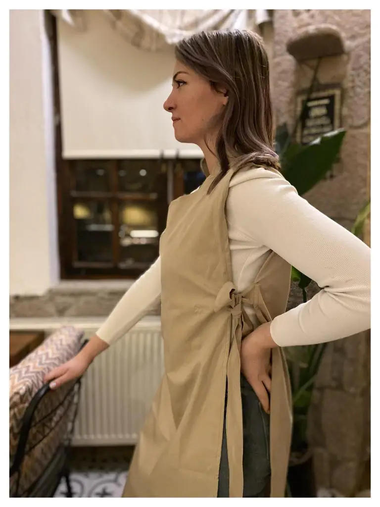 Yandan Bağlamalı Önlük