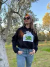 Kapüşonlu Kısa Sweatshirt