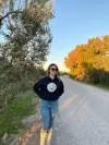 Kapüşonlu Kısa Sweatshirt 